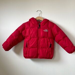 The North Face Toddler Reversible Hooded Puffer Coat